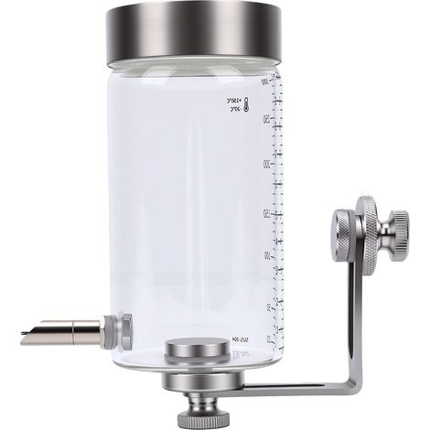 Distributeur d'eau pour oiseaux cage magnétique automatique mangeoire pour perruche, inséparables, perruches calopsittes, conures verre borosilicate 300ml (1/5)