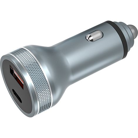 Chargeur allume-cigare USB-C Power Delivery + Quick Charge 3.0, rapide, compact, protection thermique intelligente et sécurisée pour smartphone, PC portable et reflex. (1/5)