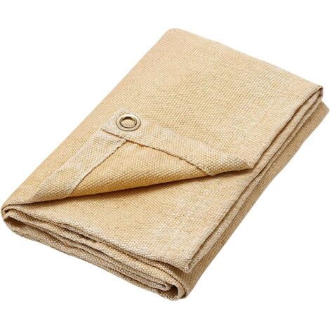 Couverture de Soudage Ignifuge, Couverture de Soudage Robuste 1,2 x 1,8 m, Couverture de protection en fibre de verre, pour une utilisation domestique, pour la soudure professionnelle et robust (1/5)