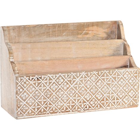 Organizador Mango 32X13X21 Cartas Natural LD200097 (1/4)