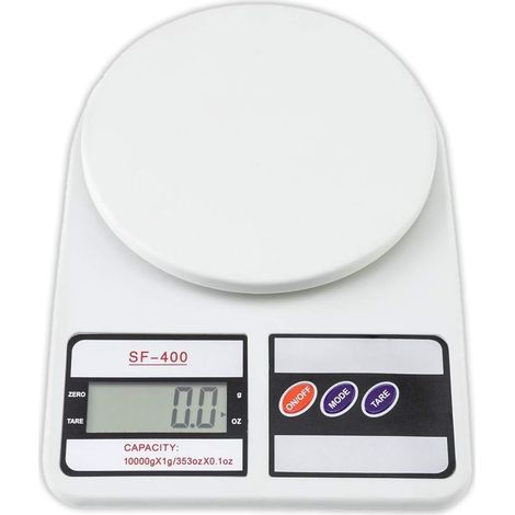 Filiyano-Balance de cuisine numérique Précision 10 kg x 1 g Balance alimentaire avec écran LCD pour la cuisine, la pâtisserie, la préparation des (1/5)