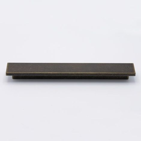 Maniglia Mobili anticata Bronzata T 240 x 34 mm profondità 22 mm in PVC