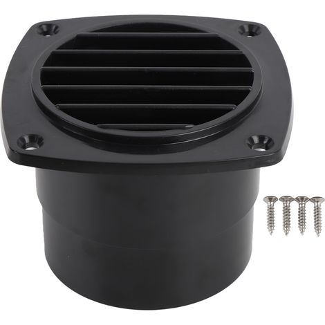 Tubo di scarico dell'acqua in nylon con alette, 6 fessure, finitura liscia, ottima tenuta, per caravan e camper. Tubo da 7,6 cm (3 pollici). (1/5)