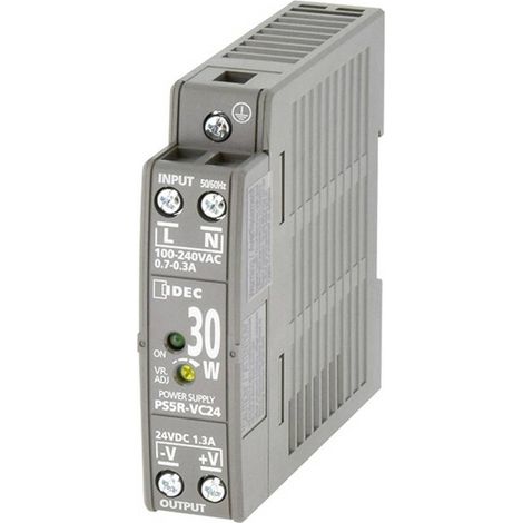 Idec PS5R-VC24 Alimentatore per guida DIN 1.3 A Num. uscite:1 x Contenuto 1 pz.