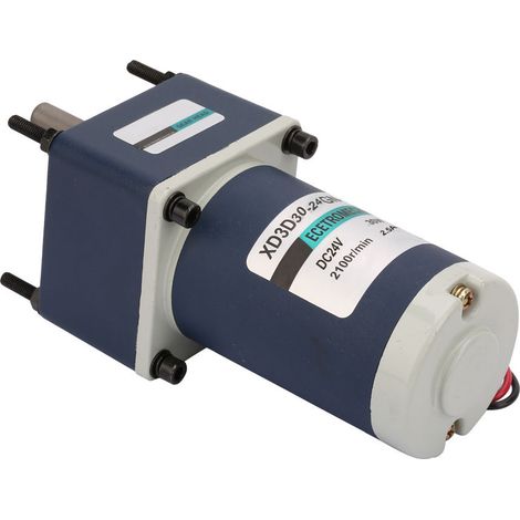 DC24V 30W XD3D30-24GN-21S Permanentmagnet-Gleichstrom-Untersetzungsgetriebemotor, einstellbare Drehzahl (60 U/min) (1/5)