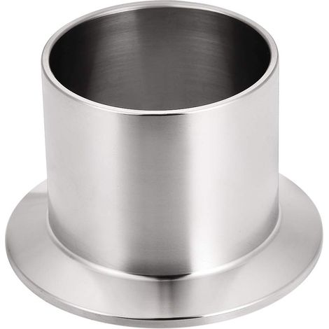 Raccord en acier inoxydable 304 longue pince à souder virole pour pince 54 mm x 50 mm (1/4)