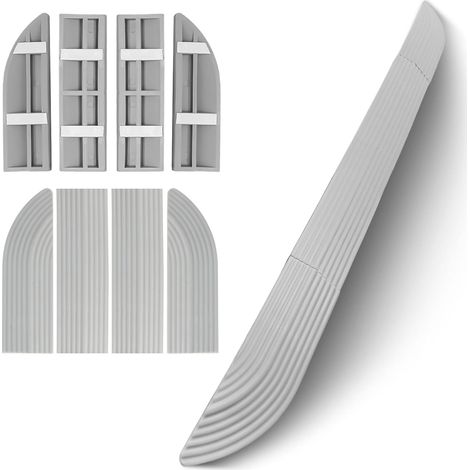 Rampe de seuil de porte de 1,6 cm d'épaisseur pour robot balayeur, rampe de seuil de porte, rampe d'aspirateur, accessoires pour robot aspirateur, barre de seuil de balayage pour la (1/5)
