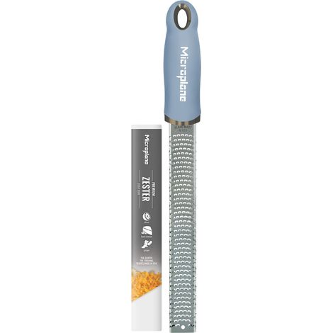 Microplane Grattugia Zester Carta da zucchero ideale per Agrumi, Formaggio a Pasta dura, Zenzero, Cioccolato e Noce Moscata con Lama Fine - Made in USA (1/5)