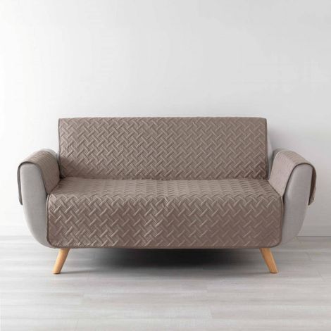 Sofaschoner WELL, gesteppt, Mikrofaser, 279 x 179 cm
