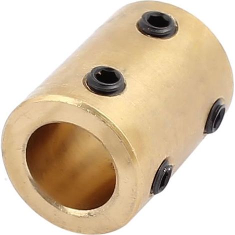 10mm à bohrloch Messing Robot Radkupplung mit festen Schrauben (d62594305d64c5891abc95239199a922) (1/3)