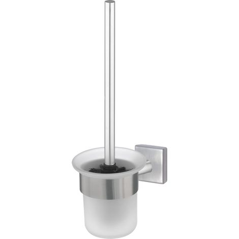 TrendLine WC-Bürstenhalter Simple Cube Edelstahl ohne bohren Toilettenbürste (1/3)