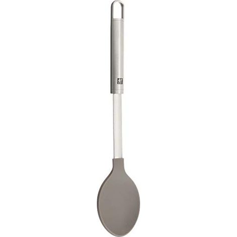 Cucchiaio in silicone Zwilling Pro argento 32 cm ergonomico (1/4)