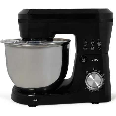 Robot pâtissier 5 L - LIVOO - DOP263N - 1500 W - Grande capacité (1/5)