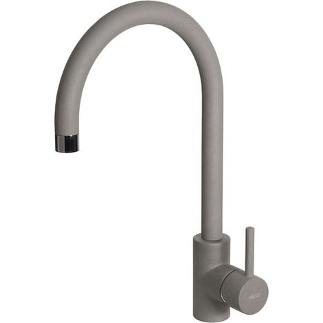 Rubinetto Miscelatore Cucina Elleci Cloud Keratek Plus Grigio Dove Grey MKKCLO93 (1/2)