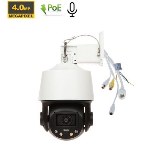 Dahua telecamera IP 4Mp Speed dome TiOC WizSense - IPC-SD3E405DB-GNY-A-PV1 (2.7-13.5 mm) S