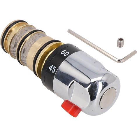 Kit de réparation thermostatique pour baignoire en laiton chromé (1/5)