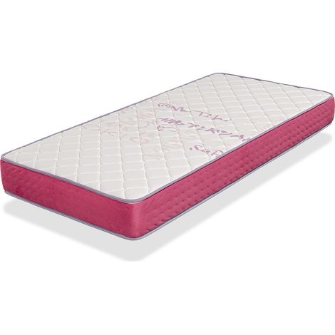KINDERMATRATZE 70X160 - Hohe 18 CM DUA TASCHENFEDEM -Viskoelastisch, ergonomisch und atmungsaktiv, ideal für Nestbetten und Montessori-DORMALITA (1/5)