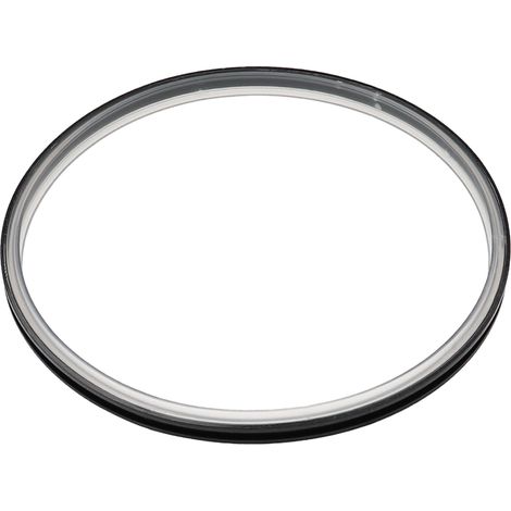 vhbw Lid Seal compatible with Vorwerk Thermomix TM31 Kitchen Mixer, Food Processor - Sealing Ring, Black, Transparent