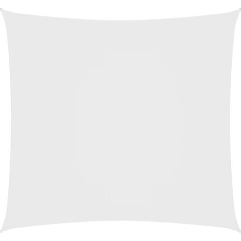 Maison Exclusive - Toldo de vela cuadrado tela Oxford blanco 2x2