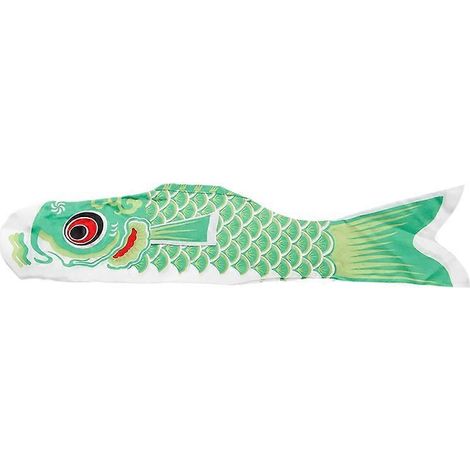 Koinobori-Banner, 70 cm, bunte Koi-Nobori-Karpfen, Wanddekoration zum Aufhängen, Fischflagge für den Innen- und Außenbereich, japanische Kunst