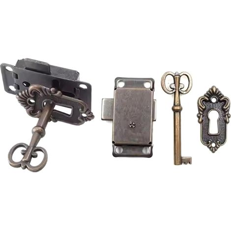 de 2 pièces d'organiseurs de bureau pour ordinateur portable en alliage de zinc antique pour