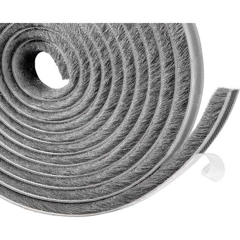 LaBlanc BL65 Dichtungsstreifen – 10 m selbstklebender Staubschutzstreifen, Polypropylen, 9 mm Abmessungen (1/4)
