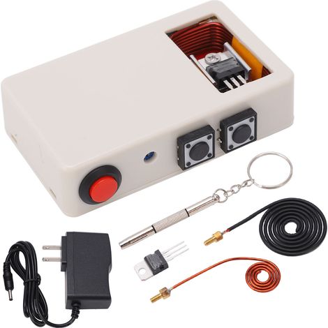 Générateur d'impulsions électromagnétiques 150MHz ABS ignifuge, boîtier isolant blanc 36V DC, pulseur EM portable