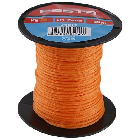 Ficelle de maçonnerie FESTA 1,7 mm 50 m orange 38911.01