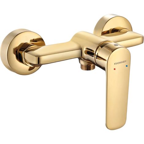 GAVA Gold Wand-Duscharmatur (1/2)