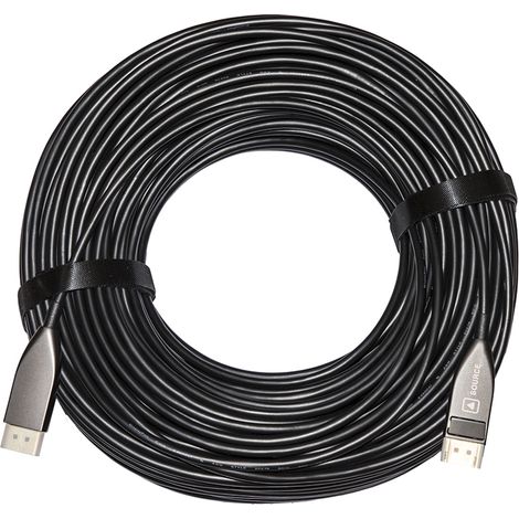 Link Cavo Video Aoc Fibra Ottica Collegamento Displayport 1.2 4k60hz Ultra Hd Mt 70 (1/2)