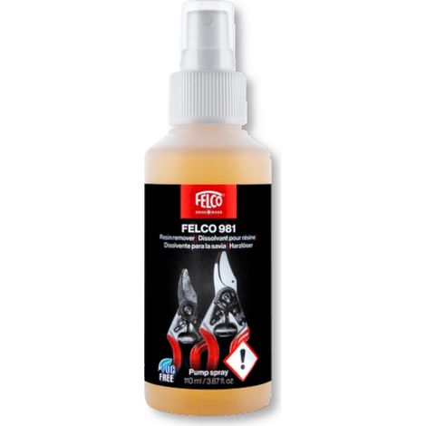 FELCO 981 Harzlöser Spray 110 ml Profi beseitigt Harzrückstände Harzentferner (1/7)
