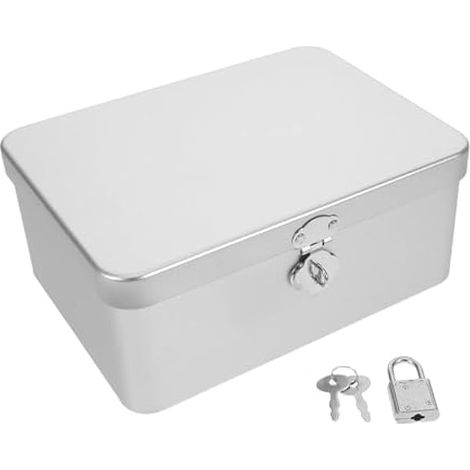 Coffret à Bijoux avec Serrure Rétro en Métal Ambiance Noël (1/5)