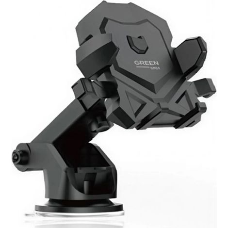 Support de téléphone pour voiture avec ventouse universelle rotative à 360° - Maintien sûr et stable (1/3)