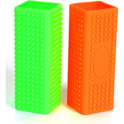 Ensemble de 2 pièces pour éliminer les poils d'animaux, nettoyeur de tapis de voiture adapté aux poils de chien et de chat, aux surfaces intérieures, aux meubles et aux canapés. (1/4)