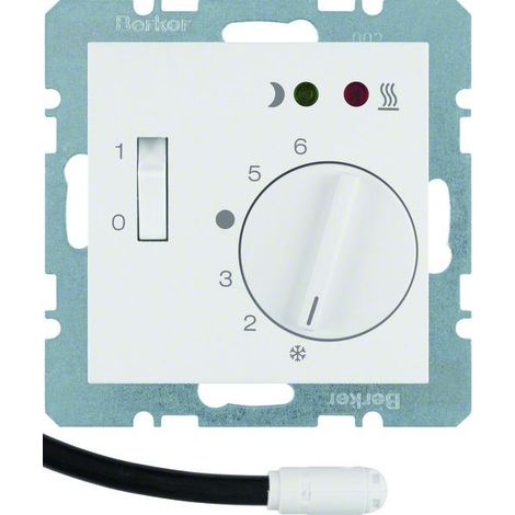 Berker ZEN 20348989 regolatore di temperatura bianco