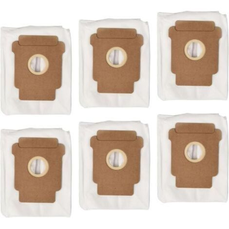 Lot de 6 sacs d'aspirateur pour Roomba Essential Q0520 - Capacité de 2,8 l - Compatible avec les séries J i3+ i5+ i8+ j5+ j7+ j9+ 10 Max - Élimination automatique de la saleté (1/5)