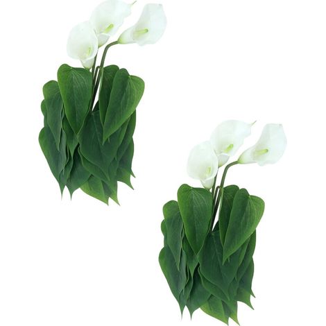 Flores artificiales para exteriores Xubond, paquete de 1, ramo de novia realista para decoración del hogar, flores artificiales blancas