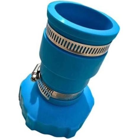 Raccord simplifié pour tuyau d’aspirateur de piscine – Compatible Intex – Résistant, universel, 1 pièce