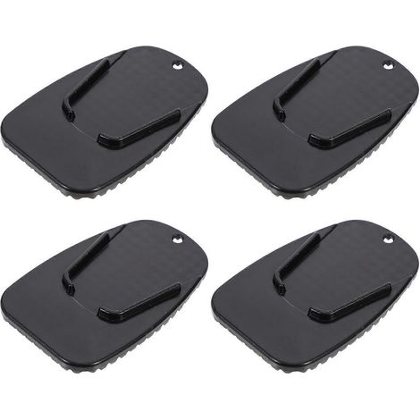coussinets de béquille latérale professionnels pour moto (noirs)-9X5.7X0.8CM-Black (1/4)
