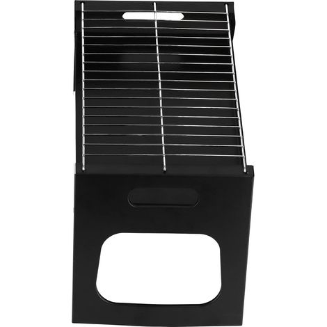 Barbecue de camping pliable et portable avec filet pour pique-nique en (1/5)