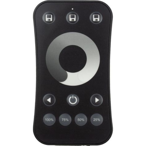Télécommande RF variateur LED Mono 1 zone noire Ecolight (1/5)