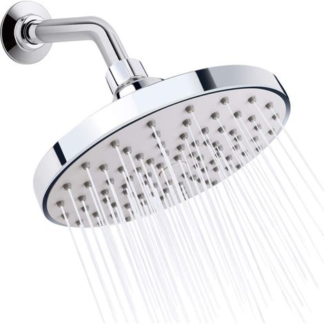Dusche Dusche Top Spray 6 Zoll ABS Hochdruck Dusche Kopf Hotel Kleine Lotus Kopf