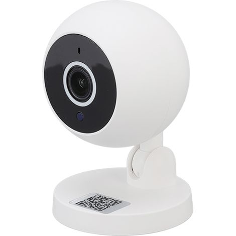 Caméra WiFi 360° HD avec Audio Bidirectionnel, Vision Nocturne Infrarouge pour Maison, Bureau et Chambre de Bébé