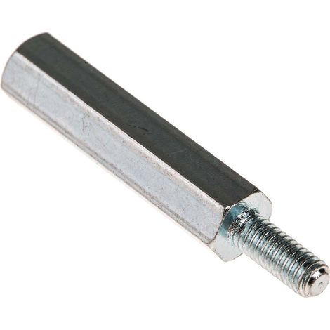 Entretoise filetée RS PRO, longueur 30mm, Mâle / Femelle, M4 x M4 ( Prix pour Sachet de 50 ) (1/3)