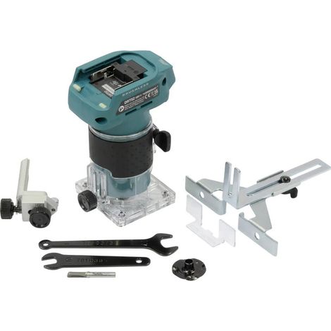 [GEBRAUCHT] B-Ware Makita Akku-Kantenfräse DRT52Z 6 mm Schaft 30.000 U/min Holzfräse 134 mm lang (1/2)