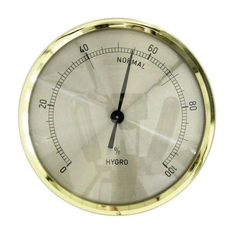 TFA Dostmann 44.1011 Higrómetro analógico latón 70 mm