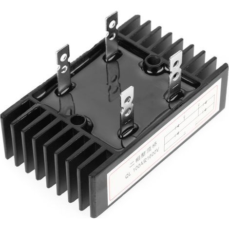 Brückengleichrichter 100A: Stabile Leistung, kleine Baugröße, 2-phasig, zur Stromversorgung von Industrieanlagen. (1/4)
