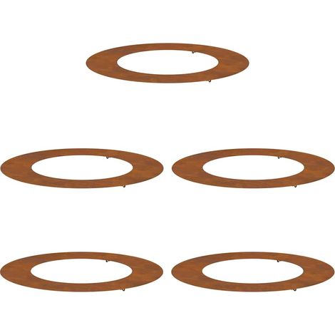 Jardinière,Planteur acier Corten Acier Corten Grand Incrustations décoratives CFW49985 (1/5)
