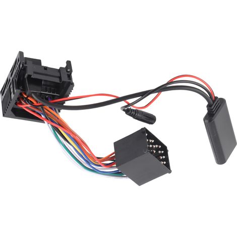10-poliger Bluetooth-Autoadapter mit AUX-In-Kabel und eingebautem Mikrofon, kompatibel mit BMW 3er E46, 320, 325, 323, 328, 330 und M3. (1/5)