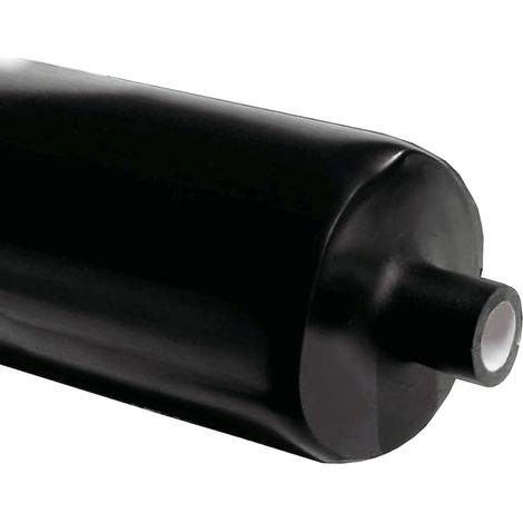 Gaine thermorétractable RS PRO, Diam. 75mm, Long. 100cm, Rétreint 3:1, Noir ( Prix pour sachet de 1 Mètres )